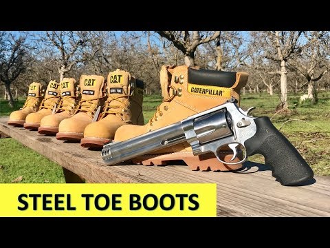 Will a steel toe stop a bullet?