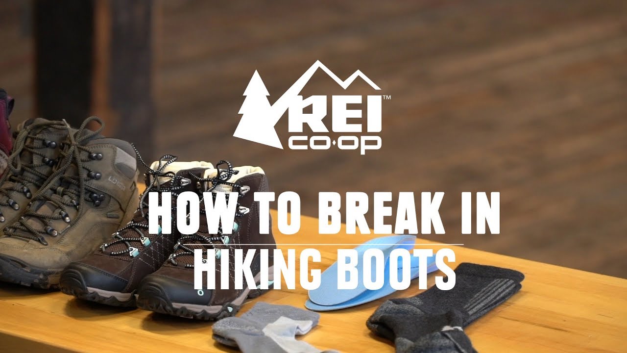 How do you break in hiking boots in one day?