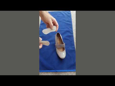 How do you use a heel grip?