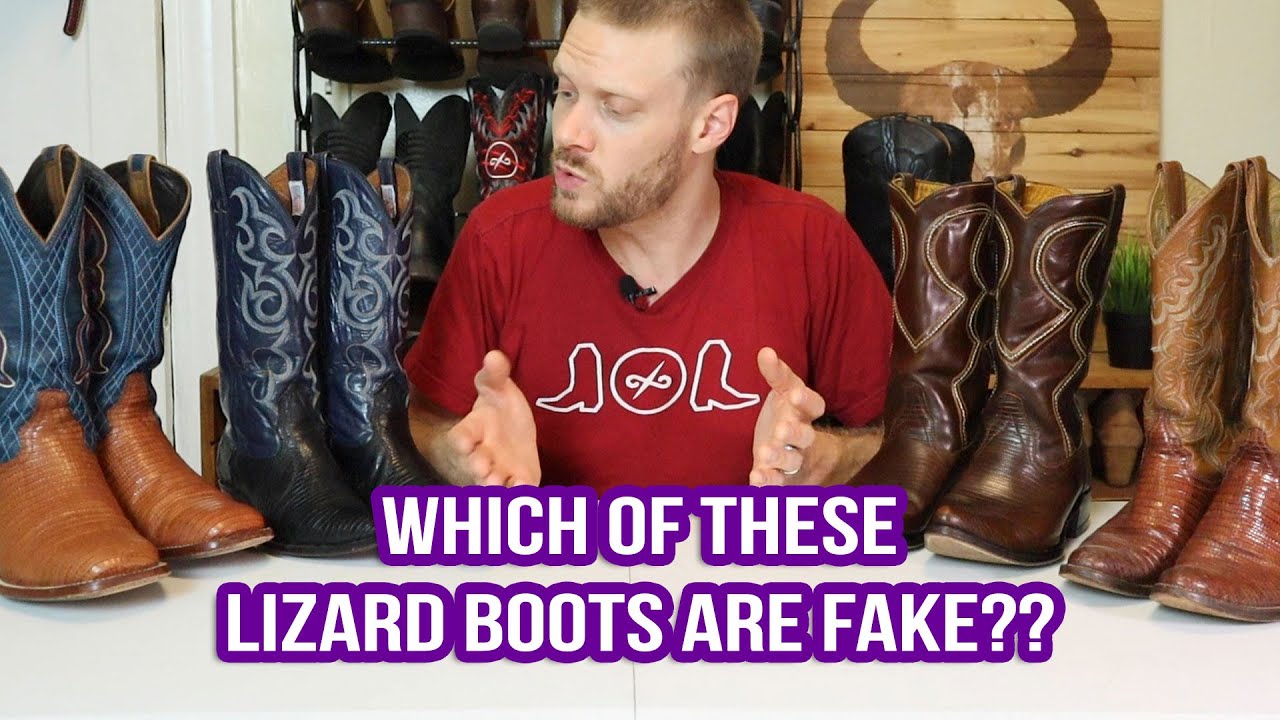 How can you tell if Justin Boots are fake?