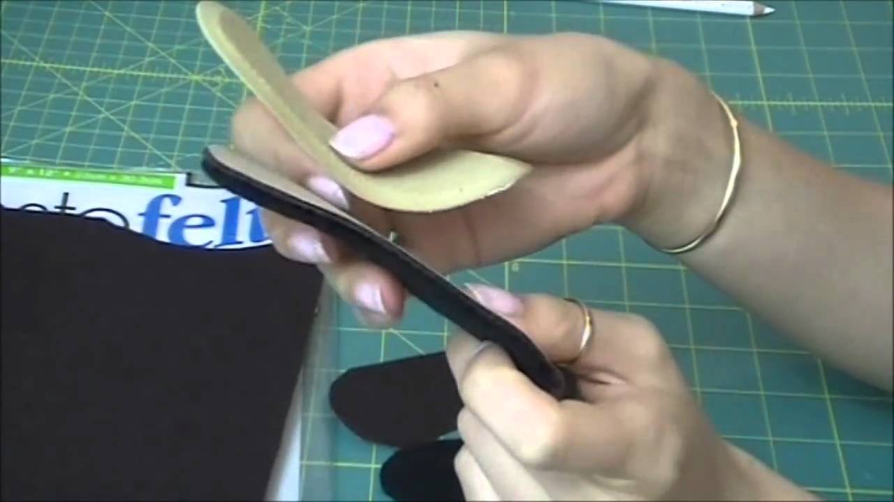 How do you make heel grips at home?