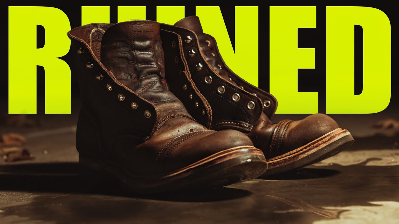 What does over conditioned leather look like?