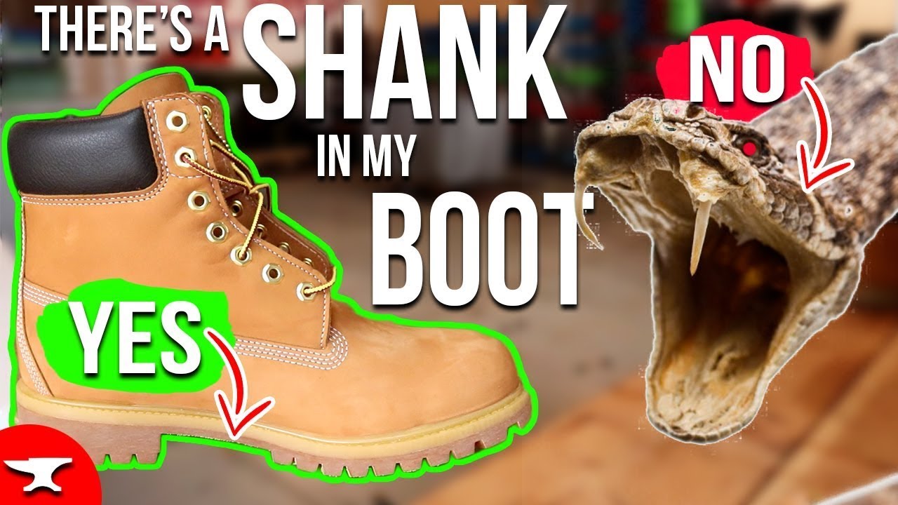 How do you tell if a boot has a steel shank?