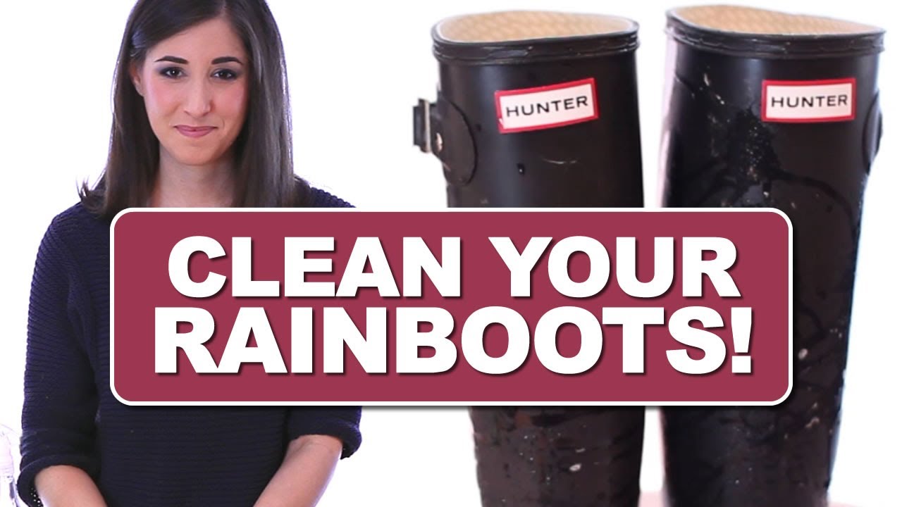 How do you restore faded rubber boots?