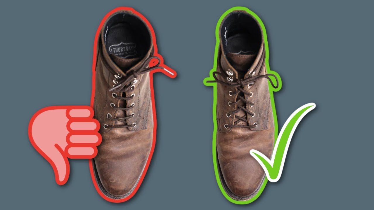 How do you lace boots in ww2?