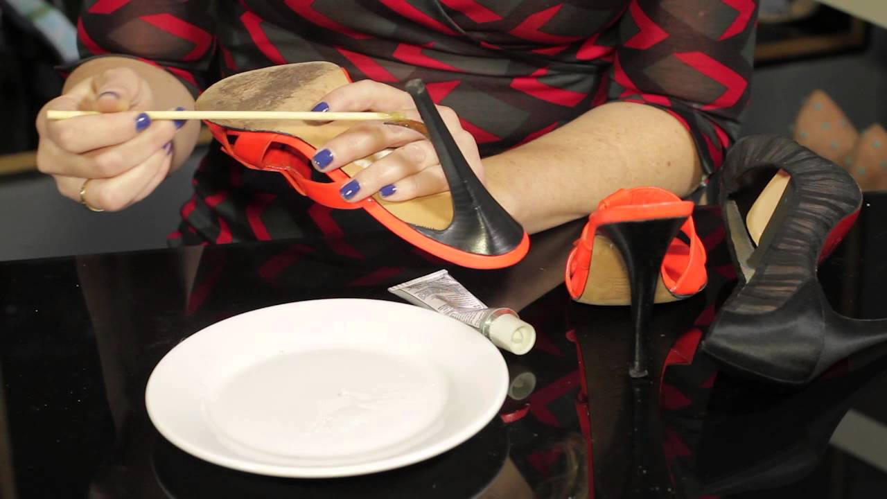 How do you stop your shoes from peeling?