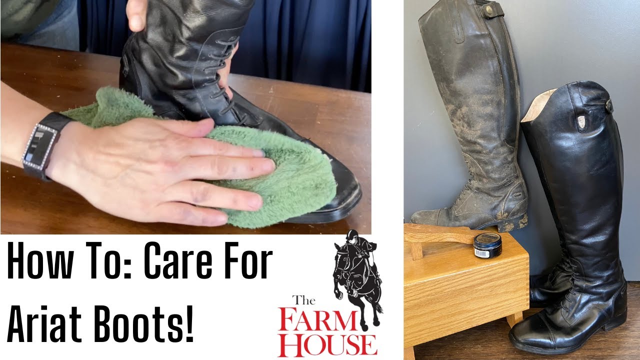 How do you care for Ariat work boots?