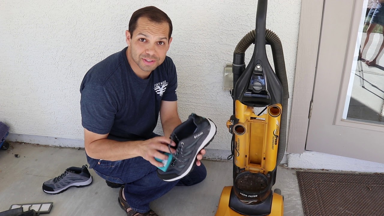 How do you dry shoes in 5 minutes?