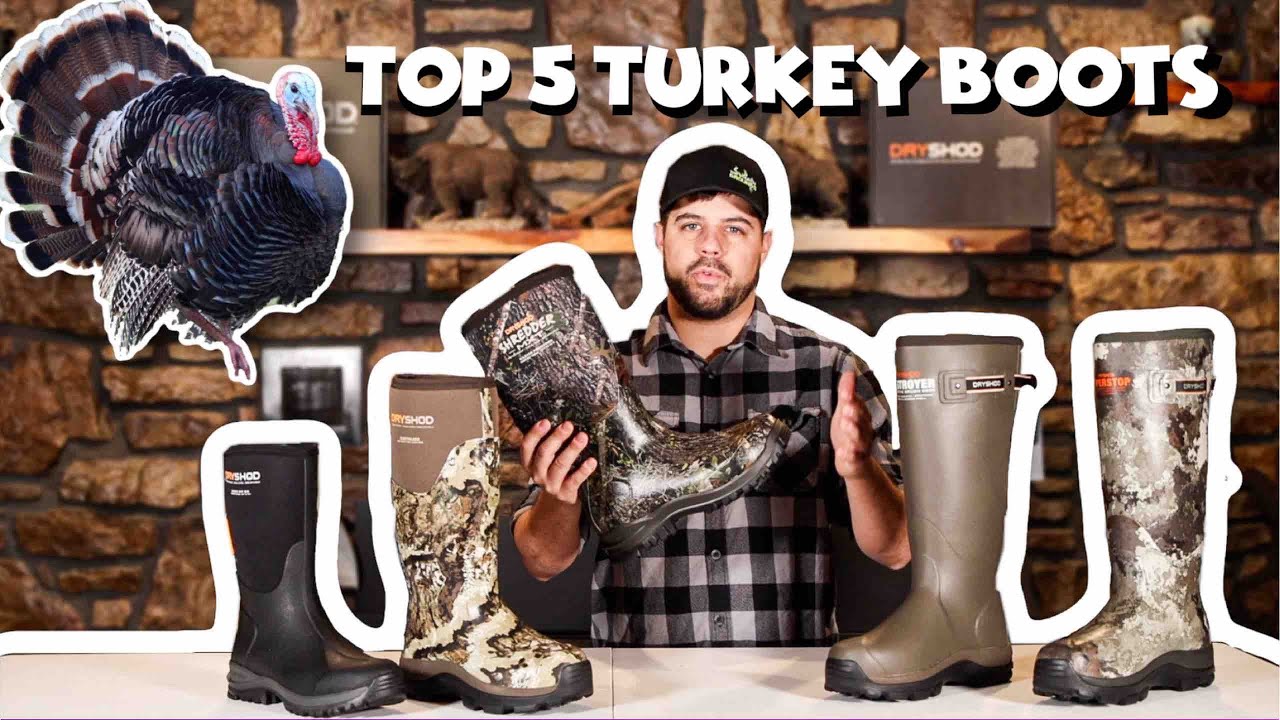 What are the best turkey hunting boots?