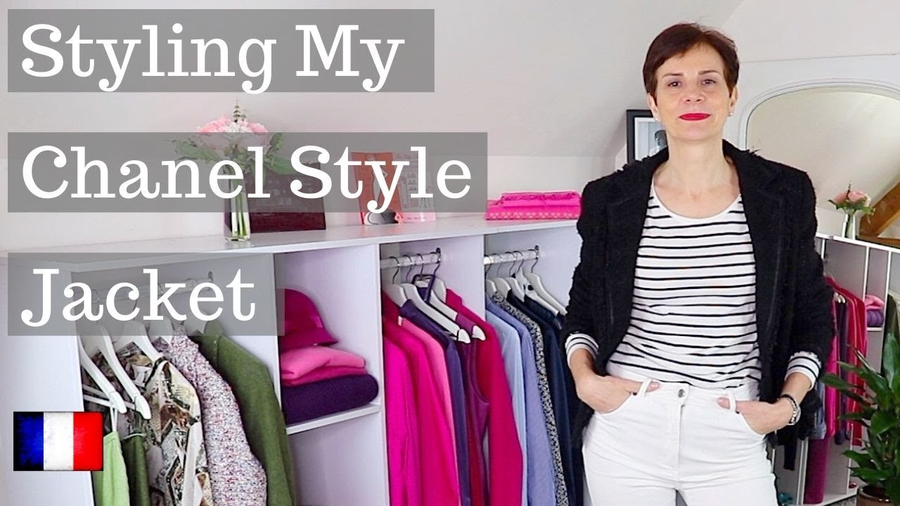 How do you wear an old Chanel jacket?