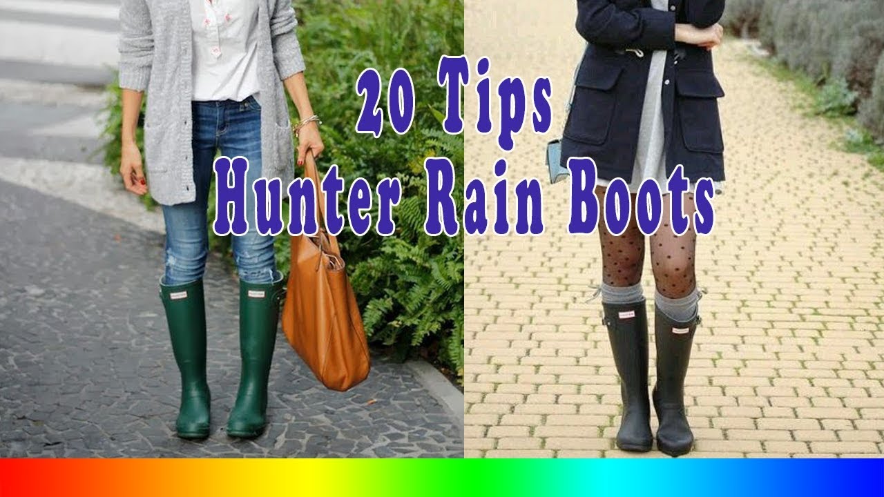 How do you wear the hunter boot socks?