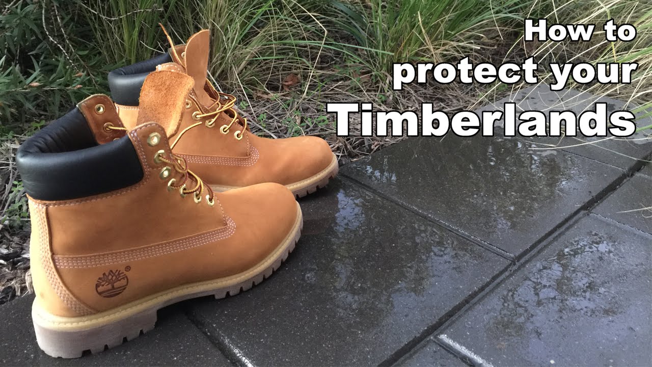 What to put on Timberlands to protect them?