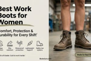 Best Work Boots for Women (2026): Tested, Ranked, and Organized by Job Type
