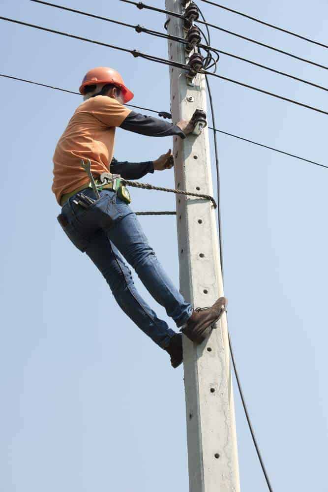 comfortable lineman boots