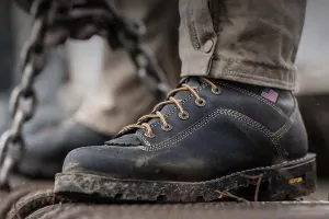How much force can a steel toe boot withstand?