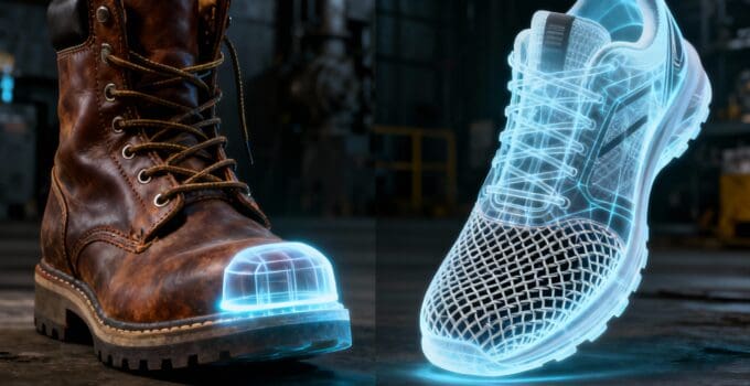 nano toe vs. steel toe