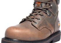 Timberland Pro Men’s 6″ Pit Boss Steel Toe Work Boots – A Perfect Combination of Comfort and Safety