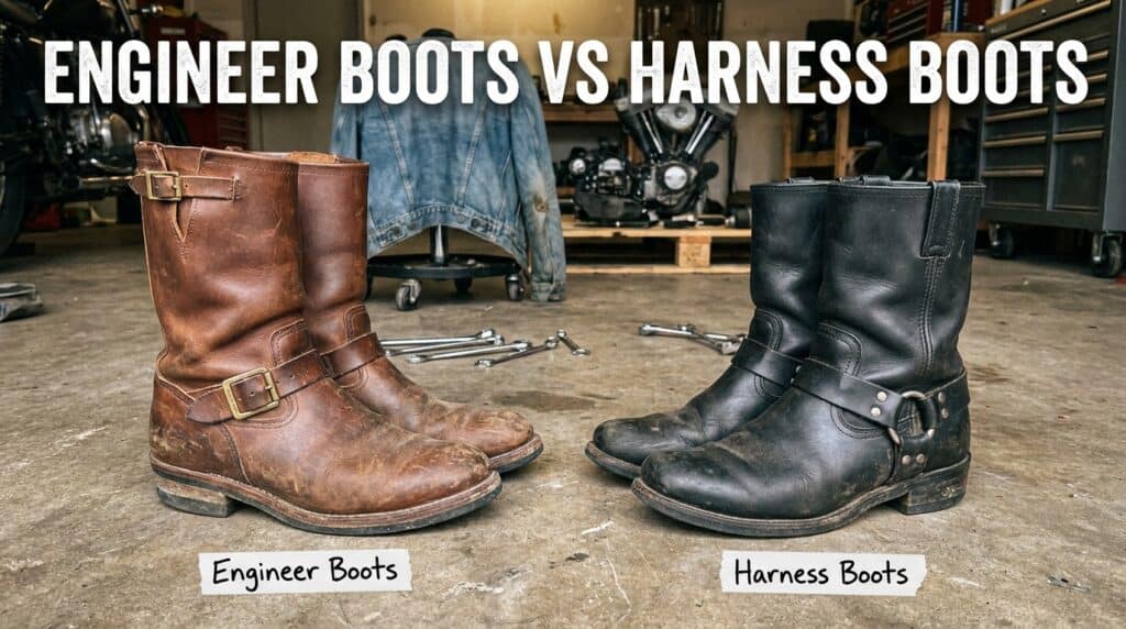 engineer boots vs harness boots 202605260807