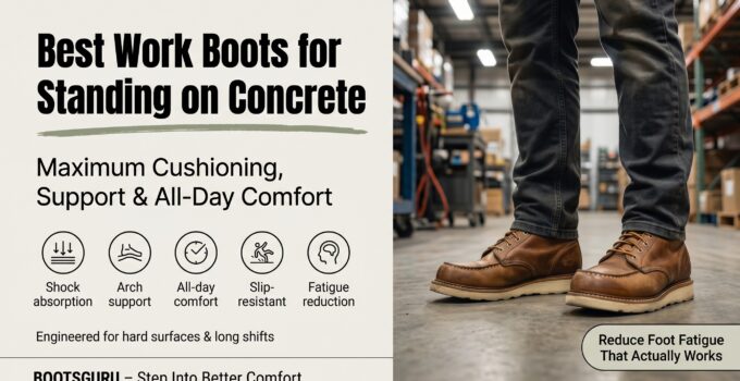 Best Work Boots for Standing on Concrete All Day