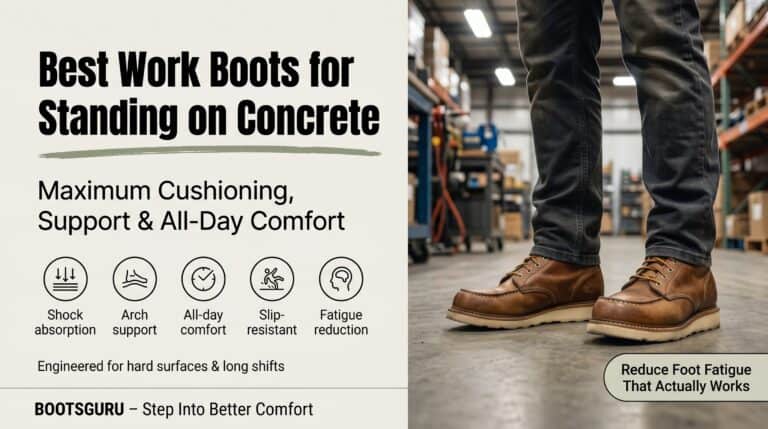 Best Work Boots for Standing on Concrete All Day
