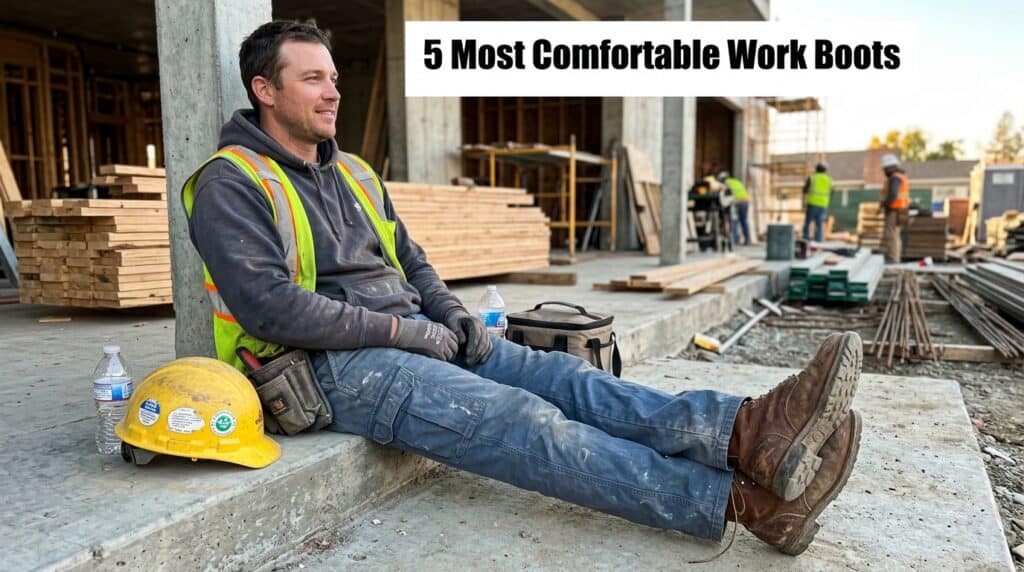 5 Most Comfortable Work Boots