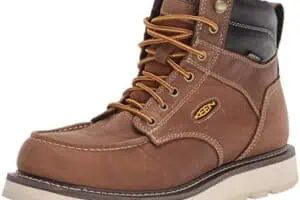 Ultimate Comfort and Safety: KEEN Utility Men’s Cincinnati 6″ Waterproof Soft Toe Wedge Work Boots