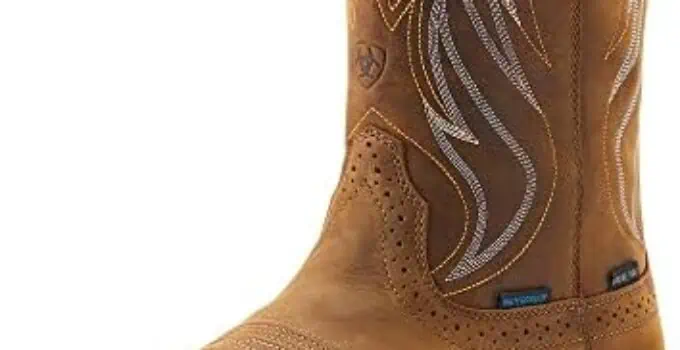 Unveiling the ARIAT Men’s Sierra Shock Shield: The Ultimate Work Boot Wonder!