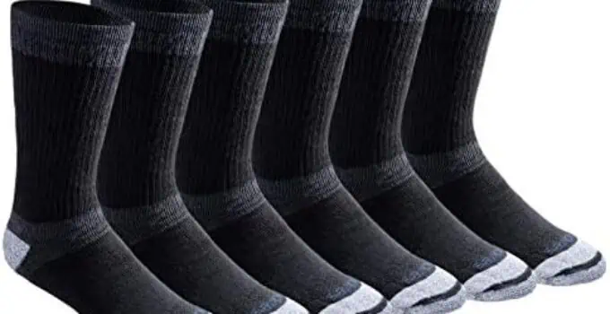 Stay Dry and Comfortable with Dickies Dri-tech Moisture Control Crew Socks!