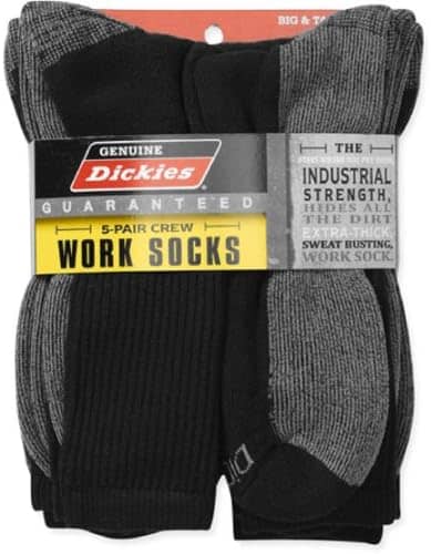 Dickies Strong Work Socks Calzini Da Lavoro Uomo - Punta E Tallone Rinforzati (Taglie 41-45 | 46-50) - 4