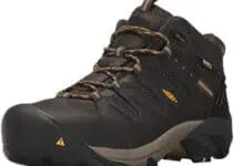 KEEN Utility Men’s Lansing Mid Steel Toe Work Boots: Waterproof Comfort and Safety