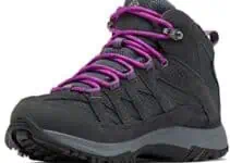 Stay Dry and Stylish on Your Hiking Adventures with Columbia Crestwood Mid Waterproof Boots!