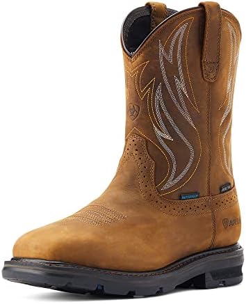 Unleashing the Power of Ariat: Our Review of the ARIAT Men’s Sierra Shock Shield Waterproof Steel Toe Work Boot Western