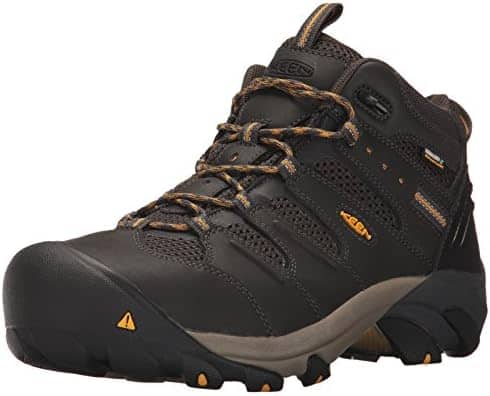 KEEN Utility Men’s Lansing Mid Steel Toe Work Boots: Waterproof Comfort & Safety