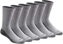 Stay Dry and Comfortable All Day with Dickies Dri-tech Crew Socks!