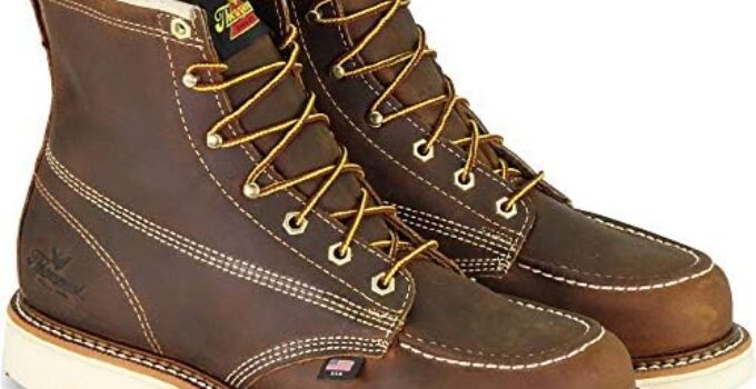 Unveiling the Ultimate Safety and Style Combo: Thorogood Men’s American Heritage Moc Toe Boots Industrial