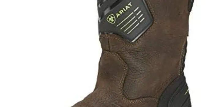 ARIAT Catalyst VX Stivali Lavoro Uomo - Impermeabili, Puntale Composito, Colore Marrone, Taglia 42 Larga