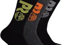 Cozy Feet Delight: Timberland Pro 3-Pack Boot Socks Gift Set for Men