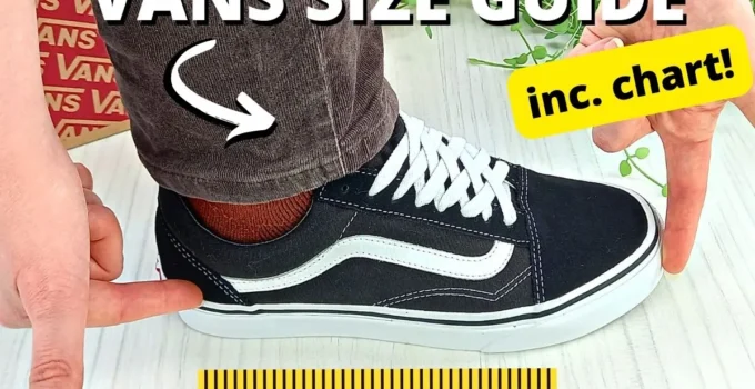 vans size guide