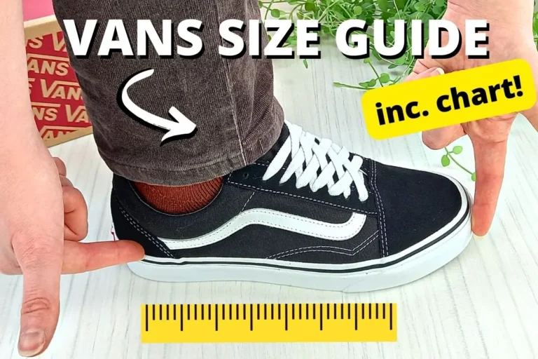 vans size guide