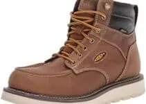 Unbeatable Comfort & Safety: KEEN Utility Men’s Cincinnati 6″ Waterproof Soft Toe Wedge Work Boots