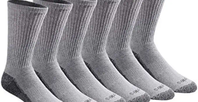 Experience Ultimate Comfort with Dickies Men’s Dri-tech Moisture Control Crew Socks Multipack