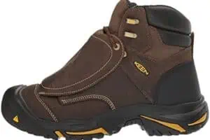 Experience Unmatched Protection and Comfort with KEEN Utility Men’s Mt Vernon 6″ Steel Toe Metatarsal Guard Work Boots