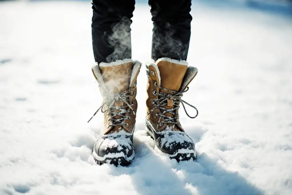 insulated work boots for winter weather