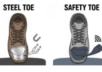 Is safety toe the same as steel toe?