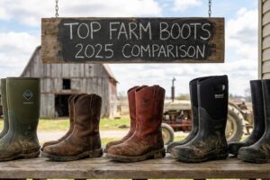 Best Farm Boots for Men: The 2025 Guide to All-Day Comfort & Durability