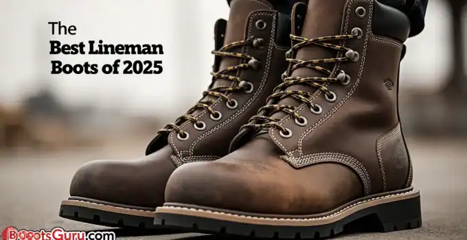 best lineman boots