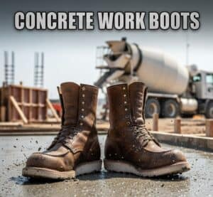 best work boots for concrete & masonry