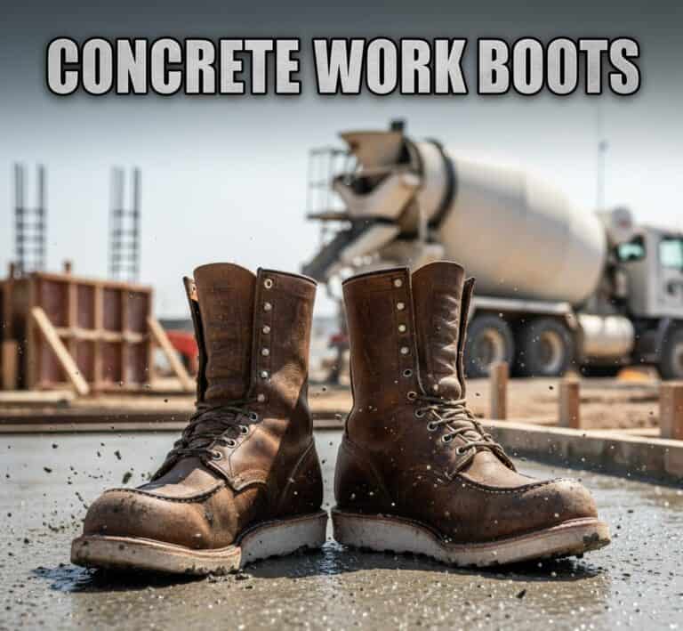 best work boots for concrete & masonry