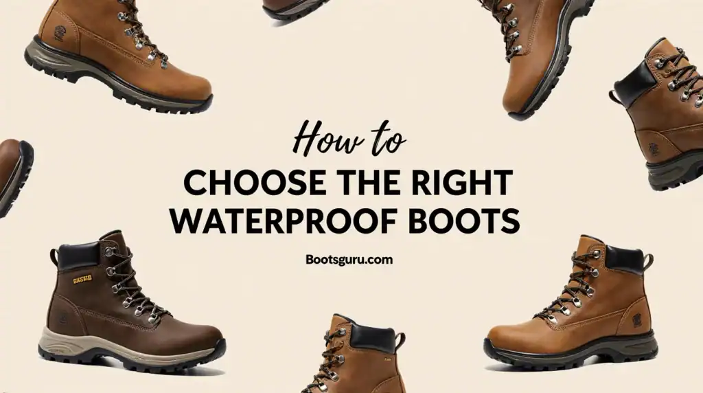 how to choose the right waterproof boots