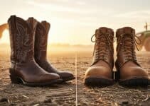 Cowboy Boots vs. Work Boots: The Honest Truth for Ranchers Cowboy Boots vs. Work Boots: The Honest Truth for Ranchers